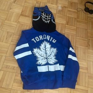 toronto maple leafs zip up hoodie